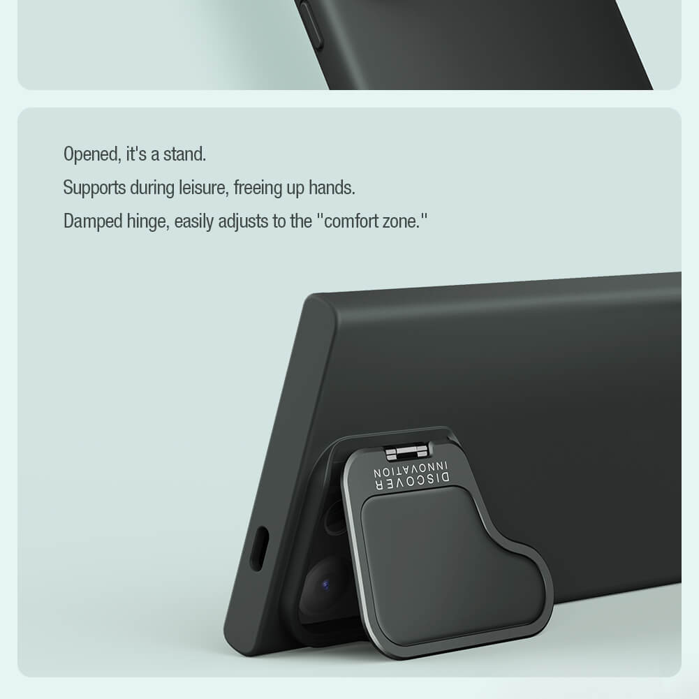 Чехол-крышка NILLKIN для Samsung Galaxy S24 Ultra (серия CamShield Silky Prop Magnetic)